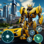 Robot City Car Battle Mod Apk 1.0.1 (Unlimited Money)