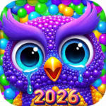 Bubble Owl Mod Apk 2.0.43 (Unlimited Money)