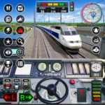 City Train Game 3d Train games Mod Apk 3.4.6 (Unlimited Money)