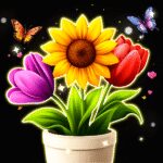 Flower Matching Game Mod Apk 15.6 (Unlimited Money)
