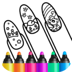 Kids Coloring Games for Girls Mod Apk 7.3.1 (Unlimited Money)