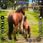 Wild Horse Family Simulator 3D Mod Apk 1.1.34 (Unlimited Money)