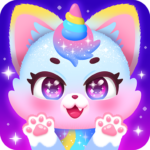 Cocobi Cotton Candy Kitten Mod Apk 1.0.17 (Unlimited Money)