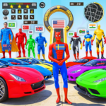 Crazy Superhero Car Stunt Race Mod Apk 9.0.10 (Unlimited Money)