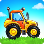 Farm land & Harvest Kids Games Mod Apk 13.6.4 (Unlimited Money)