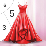 Gown Color by Number Book Mod Apk 2.1.7.2 (Unlimited Money)
