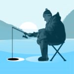 Ice fishing game. Catch bass. Mod Apk 2.4097 (Unlimited Money)