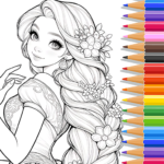 Princess Coloring Mod Apk 1.801 (Unlimited Money)