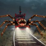 Scary Spider Monster Train Cho Mod Apk 1.0.14 (Unlimited Money)