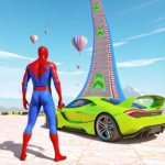 Superhero Car Stunt Mega Ramps Mod Apk 2.3 (Unlimited Money)