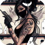 Tattoo Coloring games Mod Apk 1.90.173 (Unlimited Money)