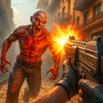 Zombie shooting survival games Mod Apk 1.3.6 (Unlimited Money)